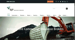 Desktop Screenshot of bjpinsure.com